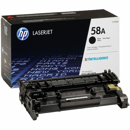 Hp HP 58A Original Standard Yield Laser Toner Cartridge - Black - 1 Each - 3000 Pages CF258A