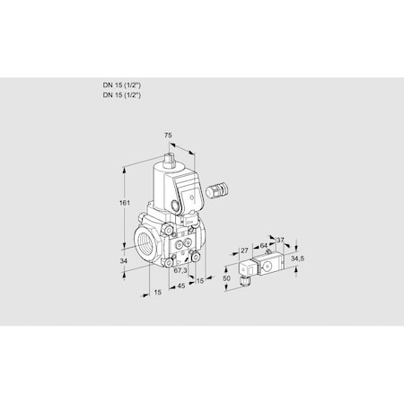 Honeywell Kromschroder VAN115R/NKSR KS88012402
