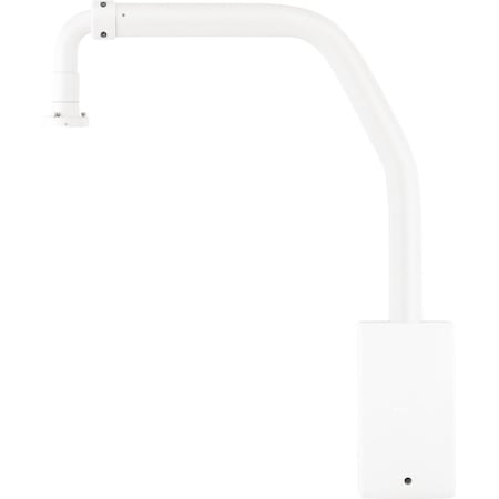 Hanwha Vision TELESCOPIC PARAPET MOUNT, WHITE COLOR PARAPET MOUNT, WEIGHT: 7.1 KG (15.7 LB),  SBP-156LMW