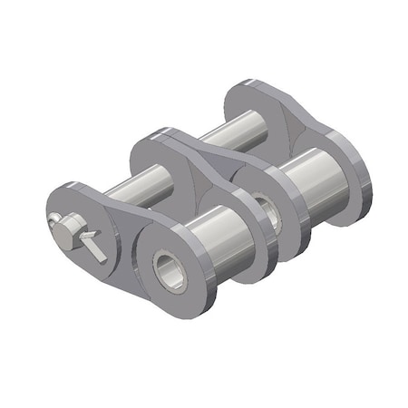Senqcia Inspire Series SBR 80-2OL Double Strand Cottd Off Link, 80-2 chain, 1P, 2.54 OAW, .312 Pin S-80-2OL