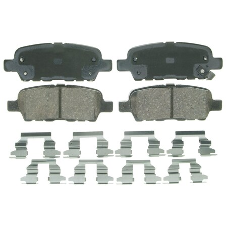 Wagner Brake QuickStop Rear Disc Brake Pad Set Ceramic,  ZD905
