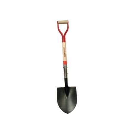Razor-Back Round Point Digging Shovel, 9.5 in W x 12 in L Blade, 30 in L North American Hardwood Armor 760-43201