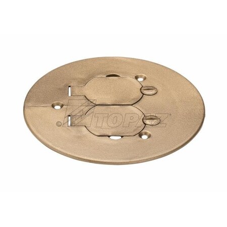 Topaz Duplex Cover, PVC, Bronze 1238
