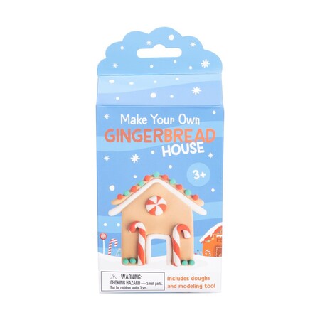 Fizz Make Your Own Gingerbread House Dough Craft Set Multicolored 100276