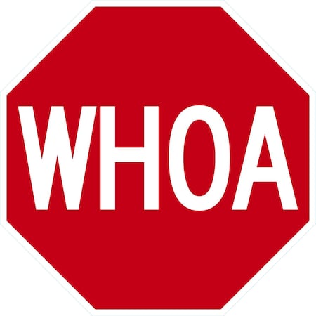 Lyle WHOA, 24x24, High Intensity Prismatic, Red G-13477-HI_24x24