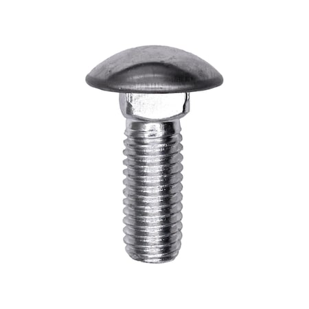 Auveco Bumper Bolt 7/16in-14 x 1 1/4in Stainless Steel Round Cap Head, 25PK 5242