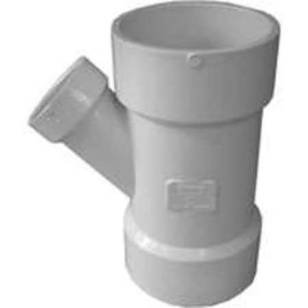 Charlotte Pipe And Foundry PVC 006011200HA 3 X1-1/2 REDUCING WYE PVC DWV PVC 00601  1200HA