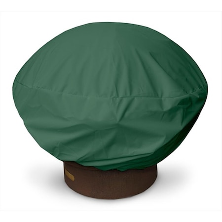 Koverroos Weathermax Medium Firepit Cover- Forest Green - 35 Dia x 16 H in. 63066