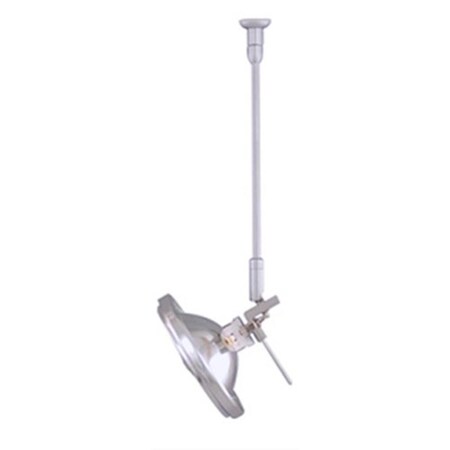 Gorgeousglow 1 Light Monorail Quick Adapt Low Voltage Spot Light, Chrome Finish GO1568764