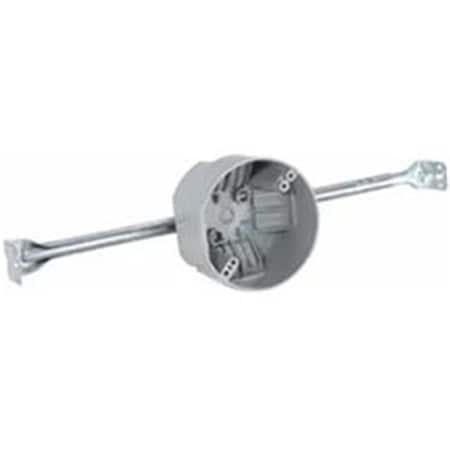 Raco 4 x 2.37 in. Round Nonmetal Ceiling Cable Box 7826RAC