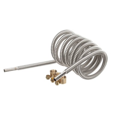 Imperial Tubing, Flex, Stainless Steel, 1/4in OD x 60in 34681-60