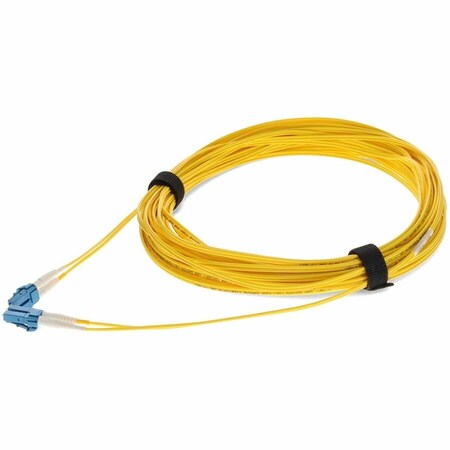 Add-On 23M LC TO LC YELLOW OS2 DUPLEX OFNR (RISER-RATED) SMF FIBER PATCH CABLE ADD-LC-LC-23M9SMF