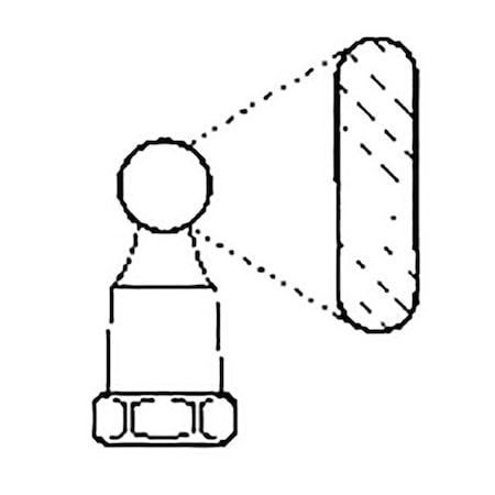 Paasche 90 Degree Fan Aircap For AX extension AXIF-90