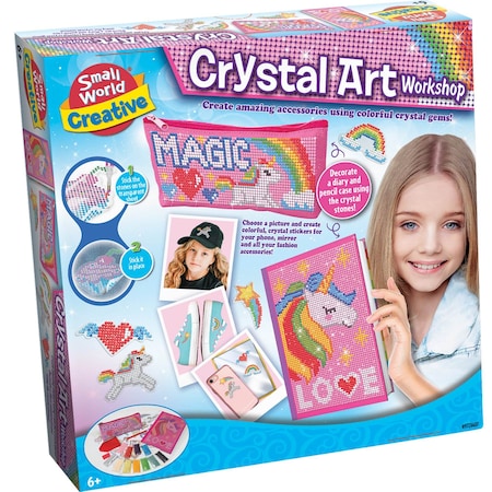 Small World Toys Crytal Art Workshop 9721407