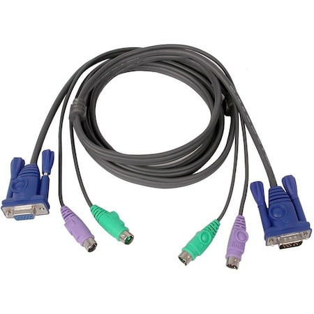 Iogear Premium KVM Cables 10 ft G2L5003P