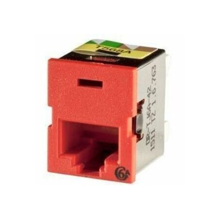 Ortronics 1-PORT MOD JACK 110 8W8P UTP TJ6A-42