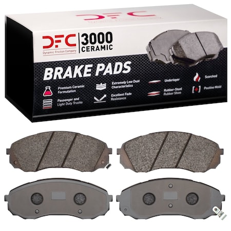 Dfc 3000 Ceramic, Disc Brake Pad Set,  1310-1566-00