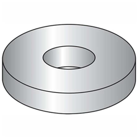 Brighton-Best Flat Washer - 0.5 in. - Low Carbon Steel - Zinc Clear CR Plus 3 - USS - Pack of 100, 100PK B2101212
