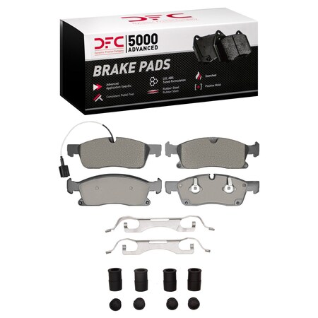 Dfc 5000 Advanced Disc Brake Pad Set,  1551-1904-21