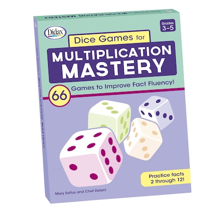 Didax Dice Games for Multiplication Mastery 211885