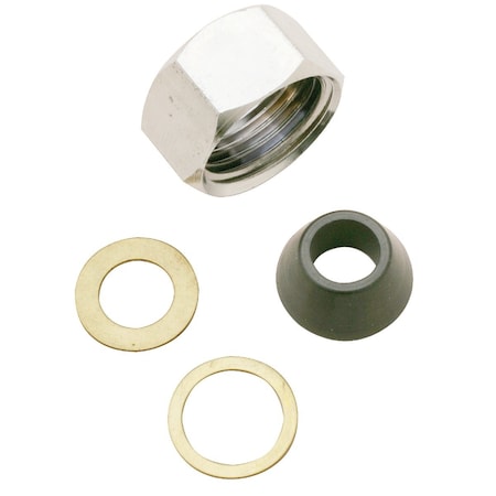Do It Best 1/2''x7/16'' Slip-Joint Nut Set DIB810-25