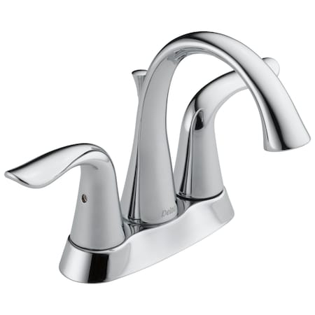 Delta Lahara Two Handle Tract-Pack Centerset Bathroom Faucet In Chrome 2538-TP-DST