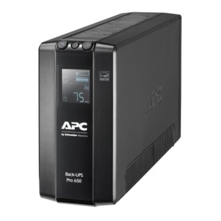 Apc BACK UPS PRO BR 650VA, 6 OUTLETS, AVR, LCD INTERFACE BR650MI