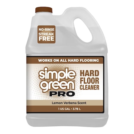 Simple Green Floor Cleaner, 1 gal, Jug, Citrus 0510100405128