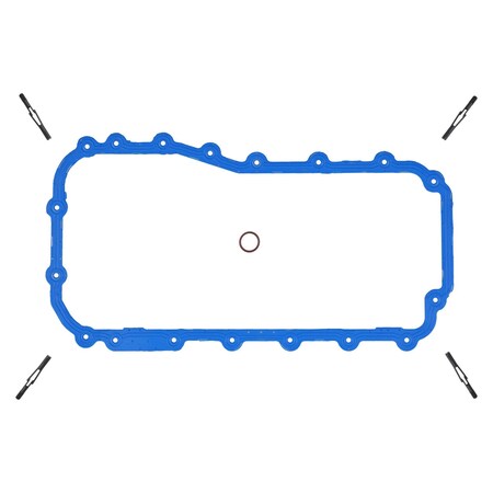 Fel-Pro Engine Oil Pan Gasket Set PermaDry molded rubber, Oil Pan SnapUps Included,  OS30622R