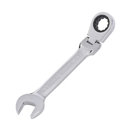 Dewalt Combo Ratcheting Wrench Set, 7 pcs, SAE DWMT74195