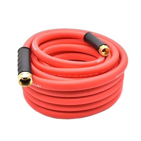 Interstate Hydro 5/8in 50 ft Solid Red PVC Water Hose HCR19-050E