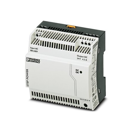 Phoenix Contact STEP-PS/ 1AC/24DC/4.2 Primary-switched 2868664