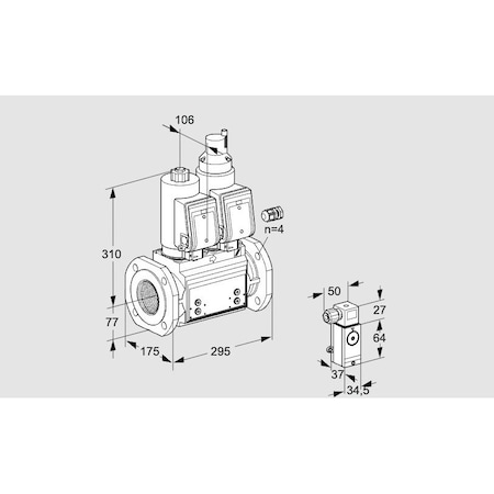 Honeywell Kromschroder VCS665F05NLWSR3B/P3PP/PPPP KS88206598