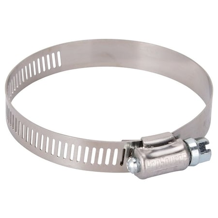 Prosource Interlocked Hose Clamp, Stainless Steel, Stainless Steel HCRAN40