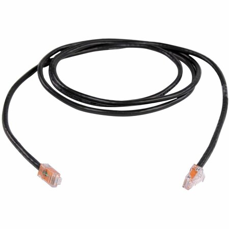 Commscope CBL ASSY MOD 24-4PR STRANDED, CAT6 T568A/B 6FT BLACK, CPC3312-01F006 CPC3312-01F006