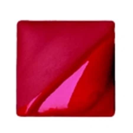 Amaco Velvet  Non-Toxic Semi-Translucent Underglaze- 1 Pint- Bright Red 407843