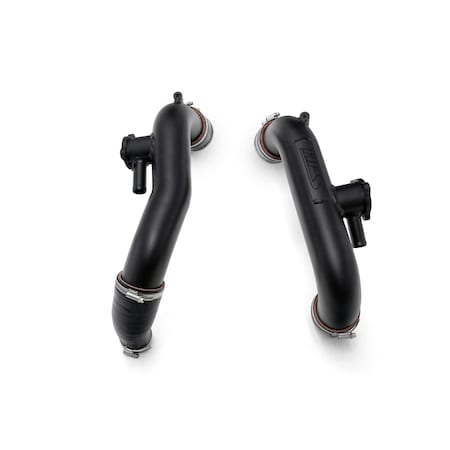 Hps Performance Intercooler Charge Pipe Kit (Hot Side), Black,  17-148WB
