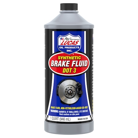Lucas Oil Products DOT 3 Brake Fluid 1 qt 10826