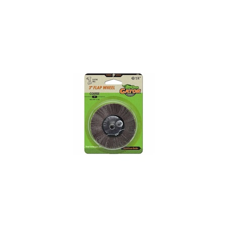 Ali Industries Paint & Rust Removing Flap Wheel, Course, 3 In. 7005GA