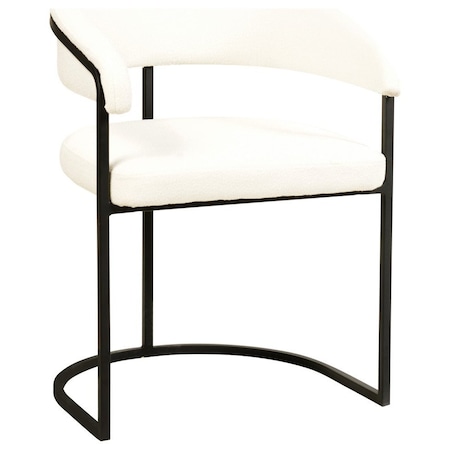 Leisuremod Aero Collection Modern Dining Chair in White AC23W