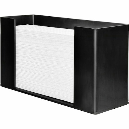 Genuine Joe Folded Paper Towel Dispenser - 6.8 x 11.5 x 4.1 - Black, 9PK GJO11524CT