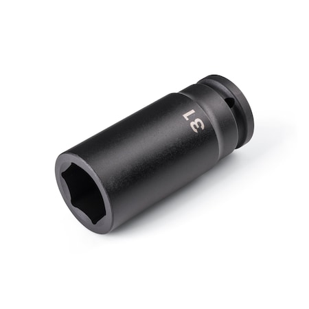 Tekton 3/4 Inch Drive x 31 mm Deep 6-Point Impact Socket SID33131