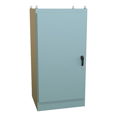 Hammond Handle Electrical Enclosure, 72 in H, 30 in D, 36 in W, 12, Steel 1418Y30