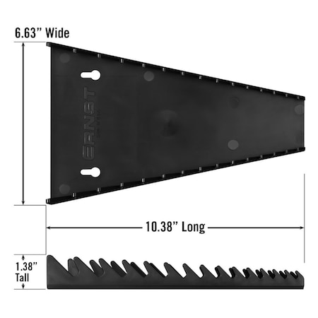 Ernst Manufacturing Standard 14 Tool Wrench Organizer Tray- Black 5034