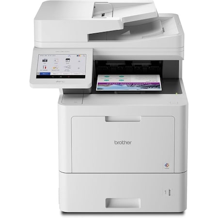 Brother Color Laser Multifunction Printer, 42 ppm, Duplex, Wireless, Touchscreen MFC-L9610CDN