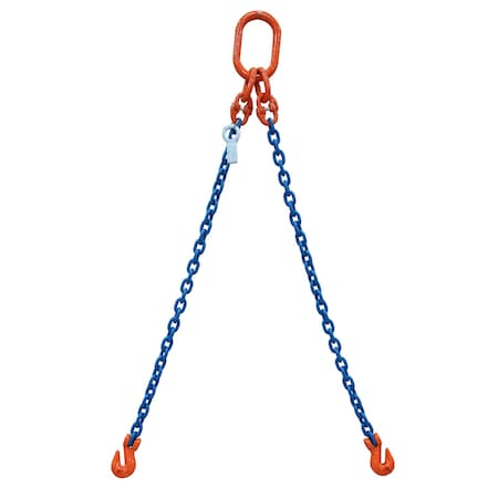 Starke Chain Sling, 5/16in, G100, Grab Hook, 2 ft SCSG100516-2LG-2