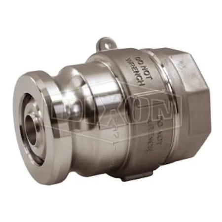 Dixon 2 in SS DRY DISCONNECT ADAPTER x 2 in DBA78-200