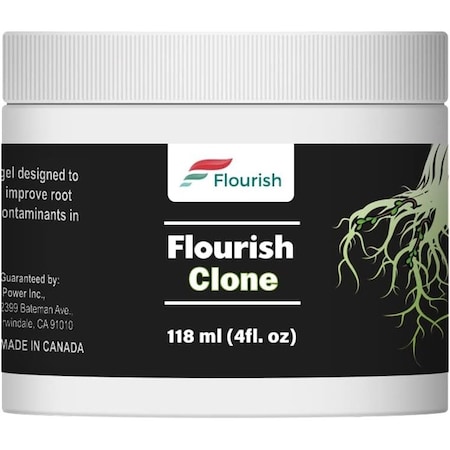 Simple Deluxe Flourish IBA Clone Rooting Hormone Gel - 2nd Gen Flourish Strong Cloning Gel for Plant Cuttings for GLNUTRCLONE