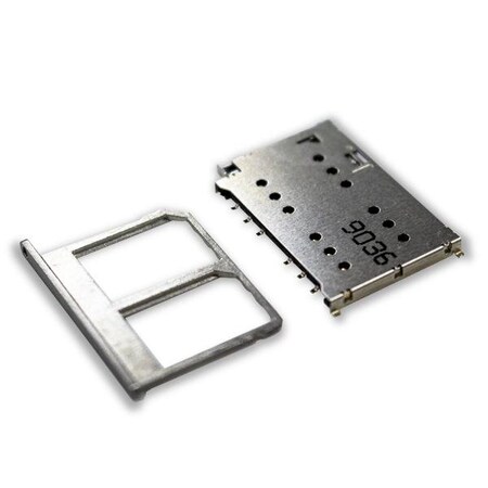 Attend Nano SIM Tray Dual Card SUS316 Eject type Type, L=16.9mmFor 115S-BS00 115S-BT00