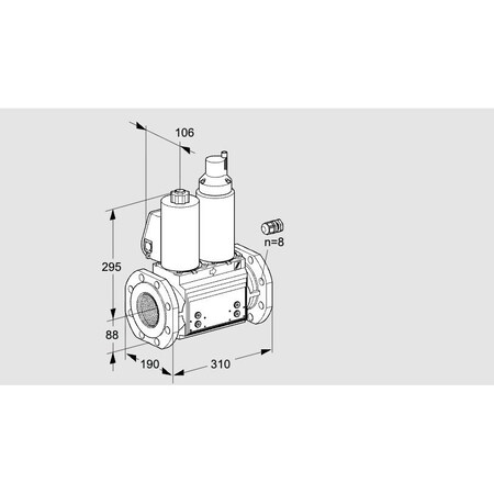 Honeywell Kromschroder VCS780F05NLWL3B/PPPP/PPPP KS88203559